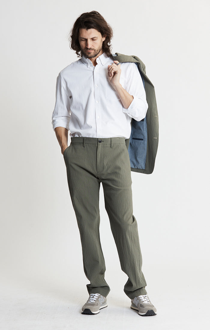 Seersucker Chino Pants