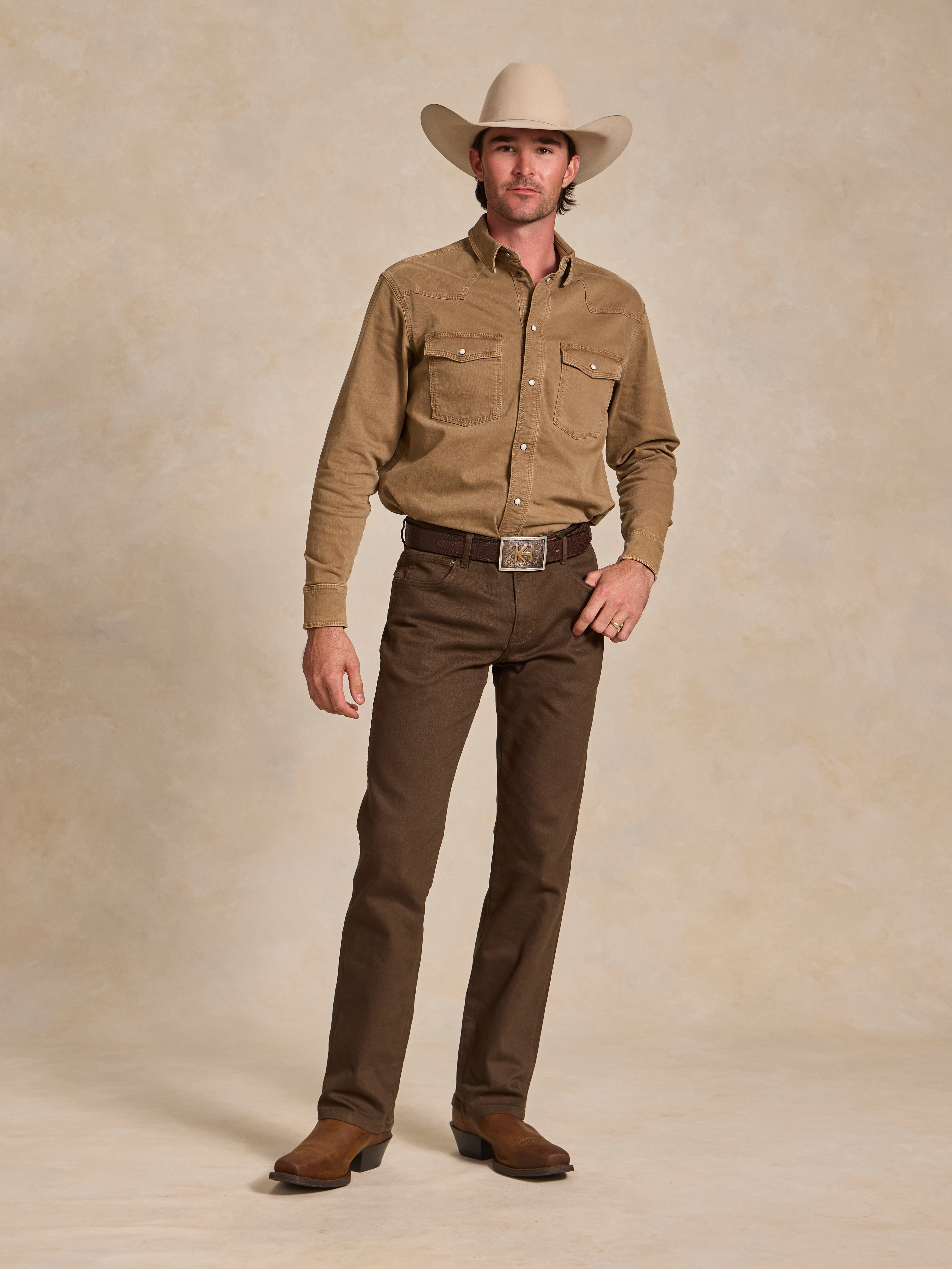 5-Pocket Straight Leg Pant