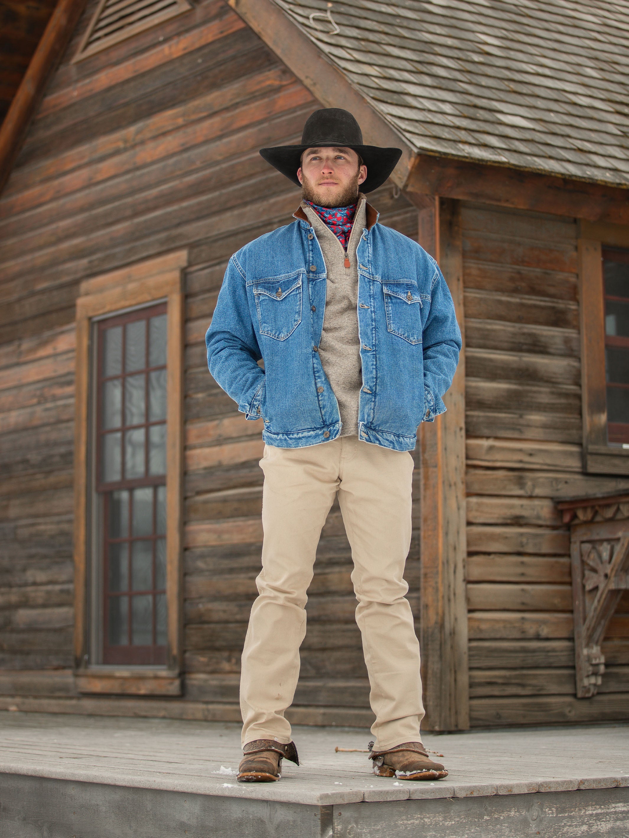 5-Pocket Straight Leg Pant