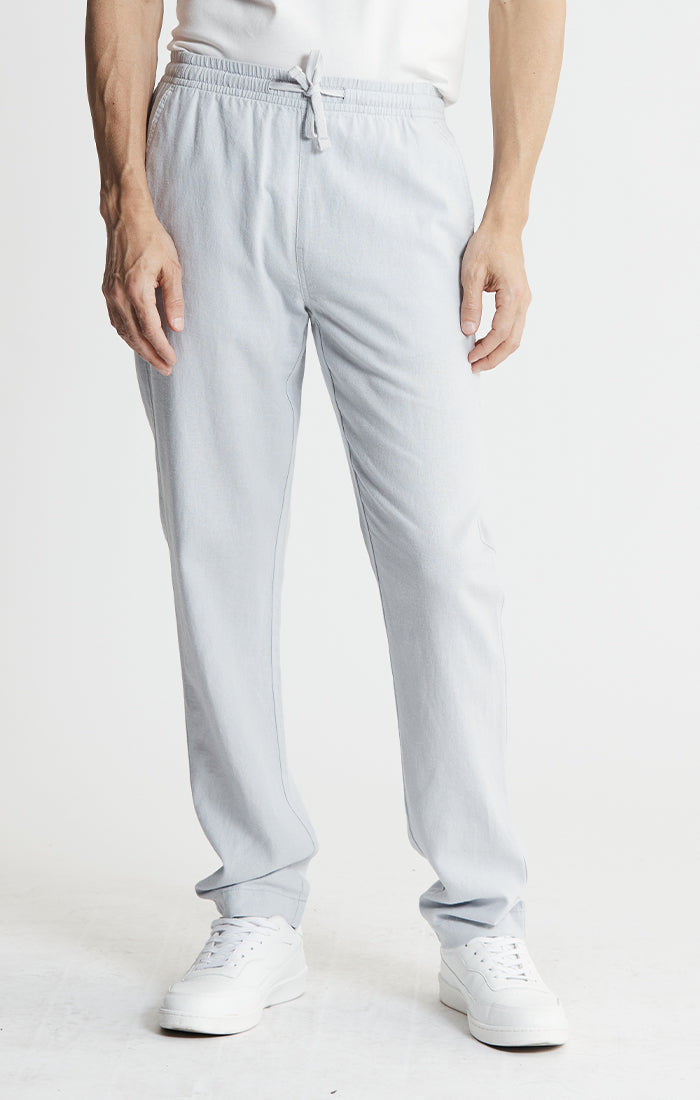 Linen Blend Beach Pants