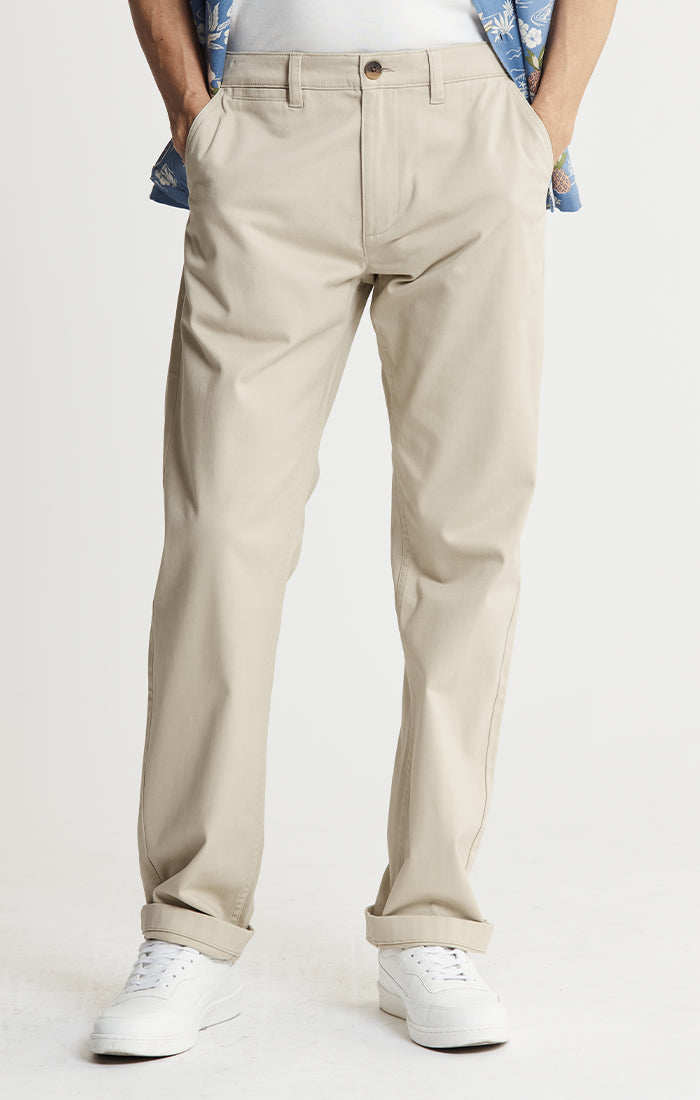 Bowie Stretch Sateen Chino Pants