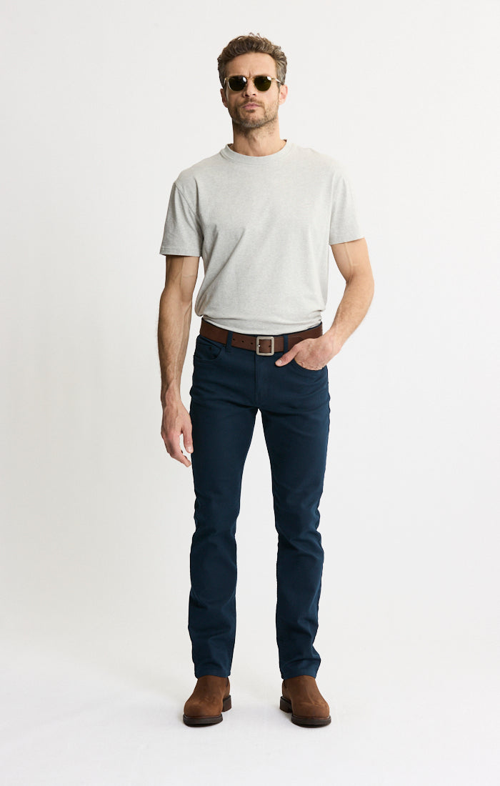 Straight Fit Stretch Traveler 5-Pocket Pants
