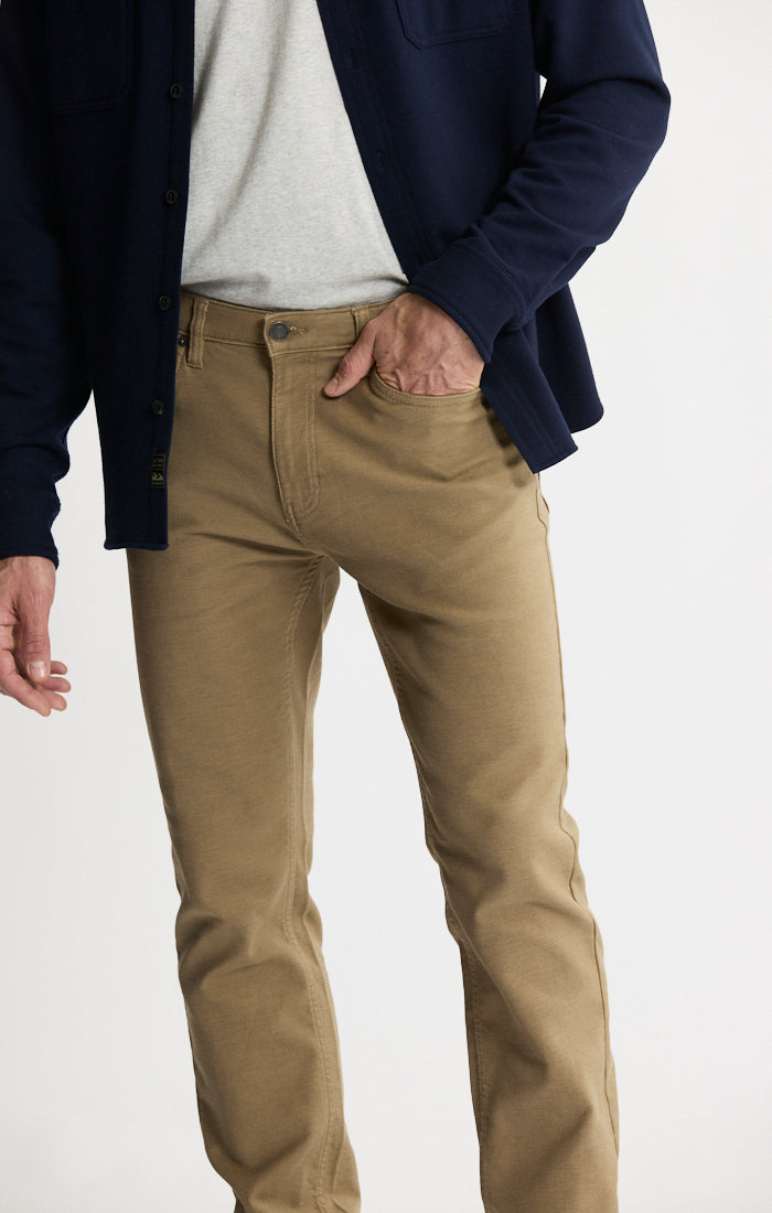 Loopback Twill 5-Pocket Pants