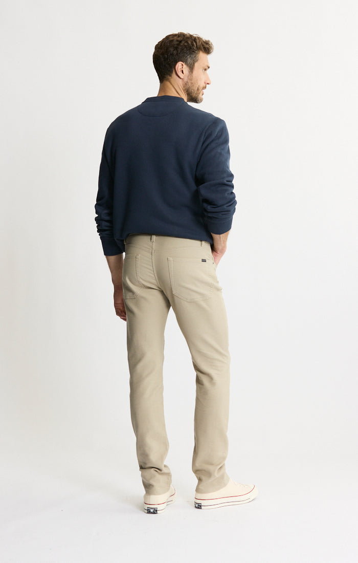 Loopback Twill 5-Pocket Pants