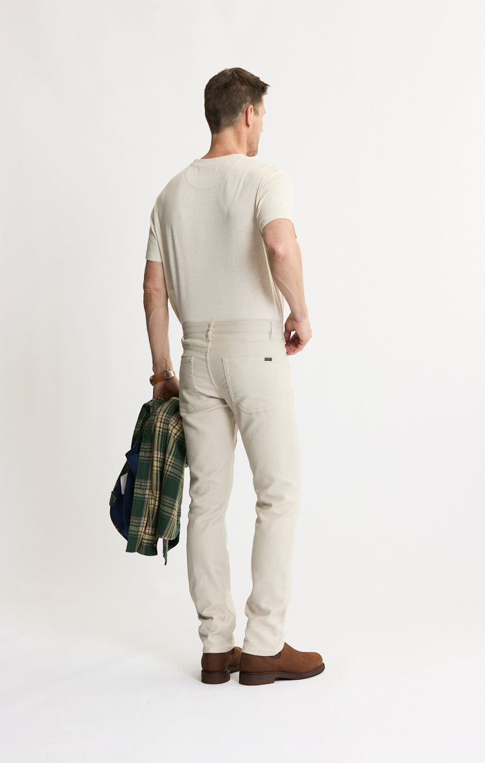 Loopback Twill 5-Pocket Pants