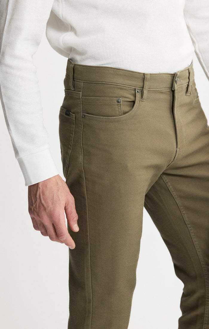 Loopback Twill 5-Pocket Pants