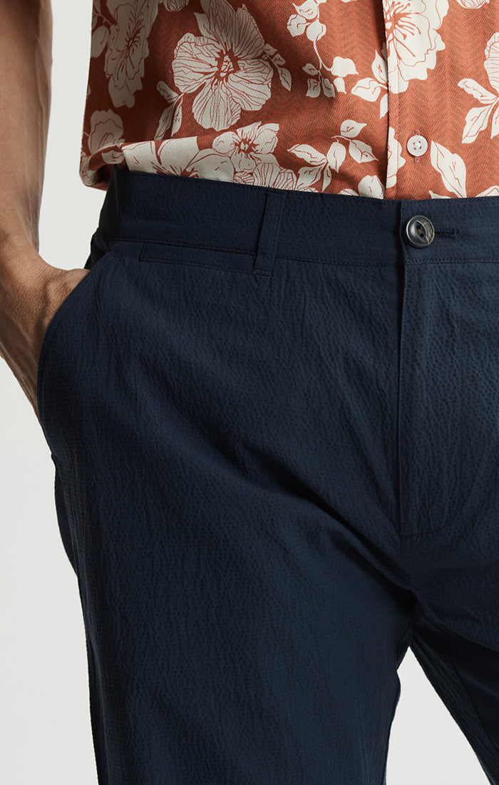Seersucker Chino Pants