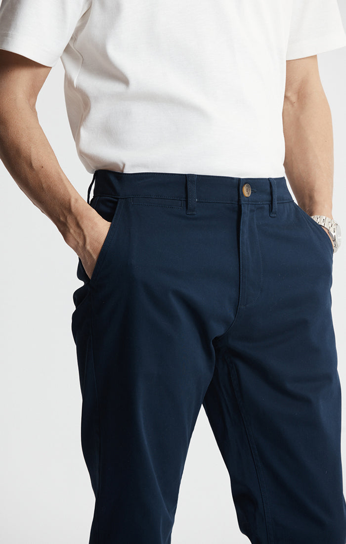 Bowie Stretch Sateen Chino Pants