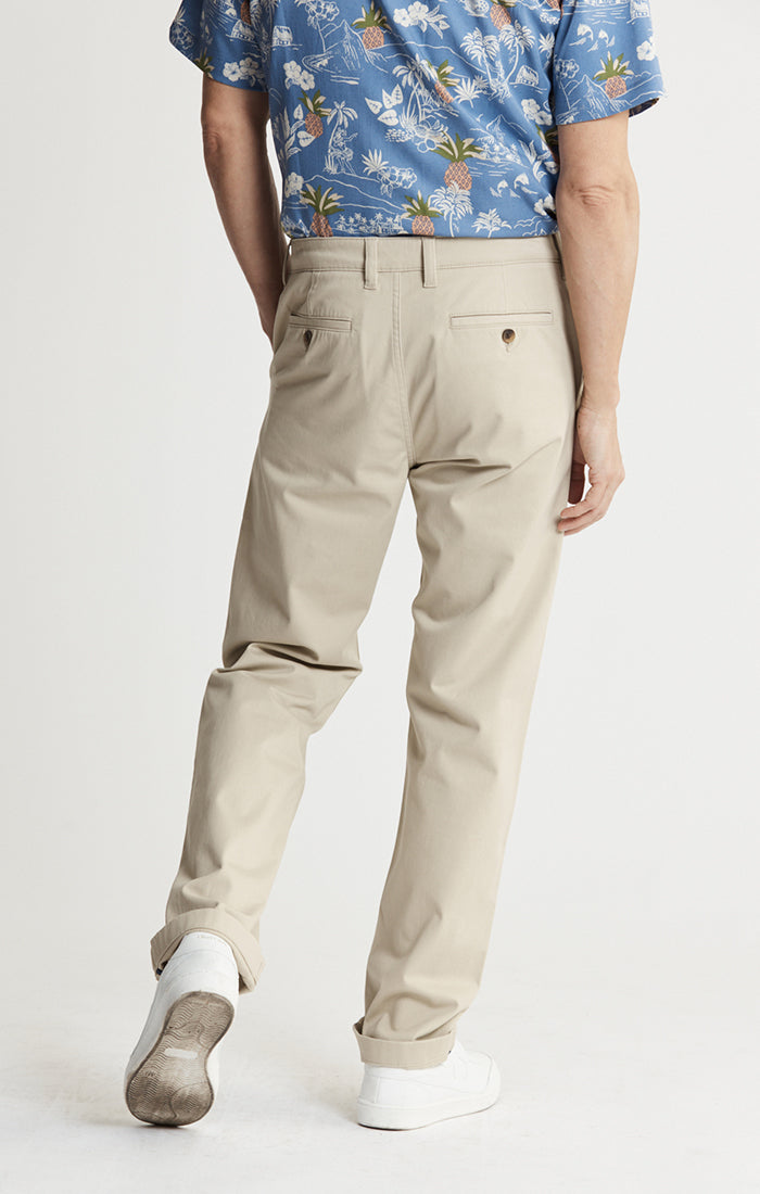 Bowie Stretch Sateen Chino Pants