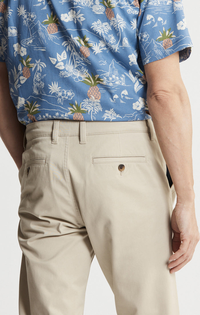 Bowie Stretch Sateen Chino Pants