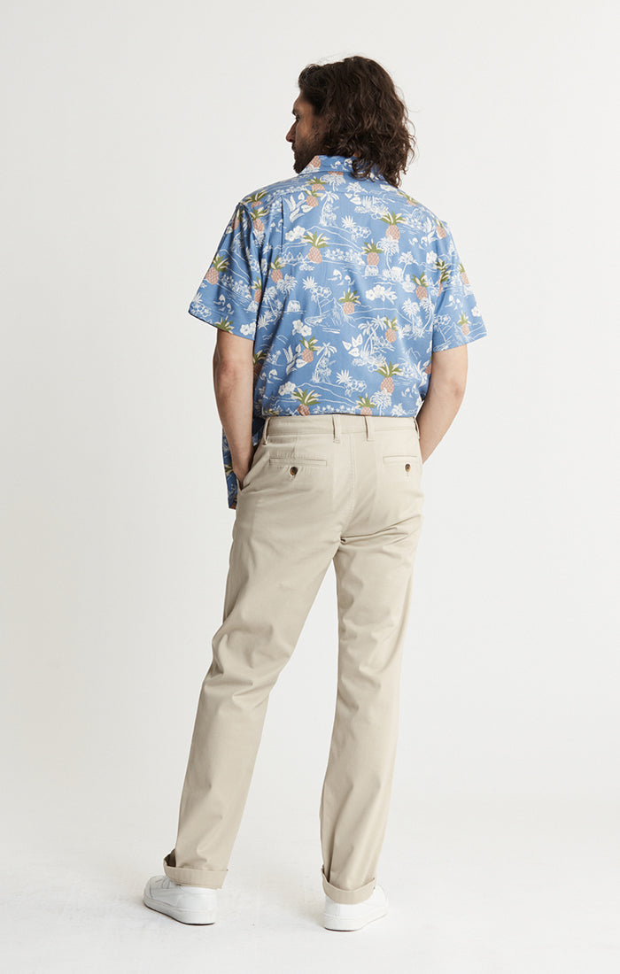 Bowie Stretch Sateen Chino Pants